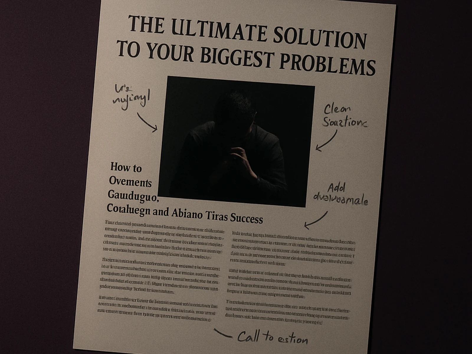 Sales Page Writing
